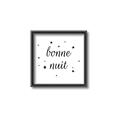 Picture of Bonne Nuit Stars _GroupedProduct_Square_Mini_ _GroupedProduct_Square_Canvas_Framed_