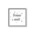 Picture of Bonne Nuit Stars _GroupedProduct_Square_Mini_ _GroupedProduct_Square_Canvas_Framed_