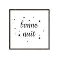 Picture of Bonne Nuit Stars _GroupedProduct_Square_Mini_ _GroupedProduct_Square_Canvas_Framed_