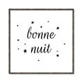 Picture of Bonne Nuit Stars _GroupedProduct_Square_Mini_ _GroupedProduct_Square_Canvas_Framed_