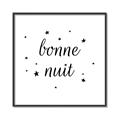 Picture of Bonne Nuit Stars _GroupedProduct_Square_Mini_ _GroupedProduct_Square_Canvas_Framed_
