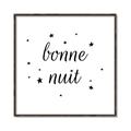 Picture of Bonne Nuit Stars _GroupedProduct_Square_Mini_ _GroupedProduct_Square_Canvas_Framed_