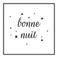 Picture of Bonne Nuit Stars _GroupedProduct_Square_Mini_ _GroupedProduct_Square_Canvas_Framed_