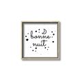 Picture of Bonne nuit _GroupedProduct_Square_Mini_ _GroupedProduct_Square_Canvas_Framed_