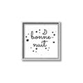 Picture of Bonne nuit _GroupedProduct_Square_Mini_ _GroupedProduct_Square_Canvas_Framed_