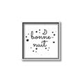Picture of Bonne nuit _GroupedProduct_Square_Mini_ _GroupedProduct_Square_Canvas_Framed_
