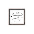Picture of Bonne nuit _GroupedProduct_Square_Mini_ _GroupedProduct_Square_Canvas_Framed_