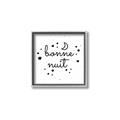 Picture of Bonne nuit _GroupedProduct_Square_Mini_ _GroupedProduct_Square_Canvas_Framed_
