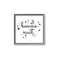 Picture of Bonne nuit _GroupedProduct_Square_Mini_ _GroupedProduct_Square_Canvas_Framed_