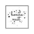 Picture of Bonne nuit _GroupedProduct_Square_Mini_ _GroupedProduct_Square_Canvas_Framed_