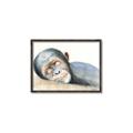 Picture of Sleeping Monkey _GroupedProduct_Rectangle_Landscape_Mini_ _GroupedProduct_Rectangle_Landscape_Canvas_Framed_