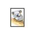 Picture of Sleeping Koala I _GroupedProduct_Rectangle_Portrait_Mini_ _GroupedProduct_Rectangle_Portrait_Canvas_Framed_