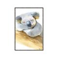 Picture of Sleeping Koala I _GroupedProduct_Rectangle_Portrait_Mini_ _GroupedProduct_Rectangle_Portrait_Canvas_Framed_