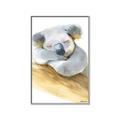 Picture of Sleeping Koala I _GroupedProduct_Rectangle_Portrait_Mini_ _GroupedProduct_Rectangle_Portrait_Canvas_Framed_