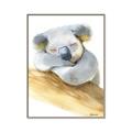 Picture of Sleeping Koala I _GroupedProduct_Rectangle_Portrait_Mini_ _GroupedProduct_Rectangle_Portrait_Canvas_Framed_