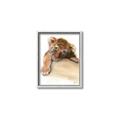 Picture of Sleeping Tiger _GroupedProduct_Rectangle_Portrait_Mini_ _GroupedProduct_Rectangle_Portrait_Canvas_Framed_