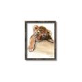 Picture of Sleeping Tiger _GroupedProduct_Rectangle_Portrait_Mini_ _GroupedProduct_Rectangle_Portrait_Canvas_Framed_