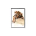 Picture of Sleeping Tiger _GroupedProduct_Rectangle_Portrait_Mini_ _GroupedProduct_Rectangle_Portrait_Canvas_Framed_