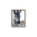Picture of Sleeping Zebra _GroupedProduct_Rectangle_Portrait_Mini_ _GroupedProduct_Rectangle_Portrait_Canvas_Framed_