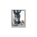Picture of Sleeping Zebra _GroupedProduct_Rectangle_Portrait_Mini_ _GroupedProduct_Rectangle_Portrait_Canvas_Framed_