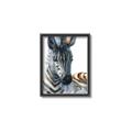 Picture of Sleeping Zebra _GroupedProduct_Rectangle_Portrait_Mini_ _GroupedProduct_Rectangle_Portrait_Canvas_Framed_