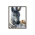 Picture of Sleeping Zebra _GroupedProduct_Rectangle_Portrait_Mini_ _GroupedProduct_Rectangle_Portrait_Canvas_Framed_