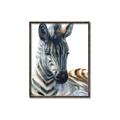 Picture of Sleeping Zebra _GroupedProduct_Rectangle_Portrait_Mini_ _GroupedProduct_Rectangle_Portrait_Canvas_Framed_