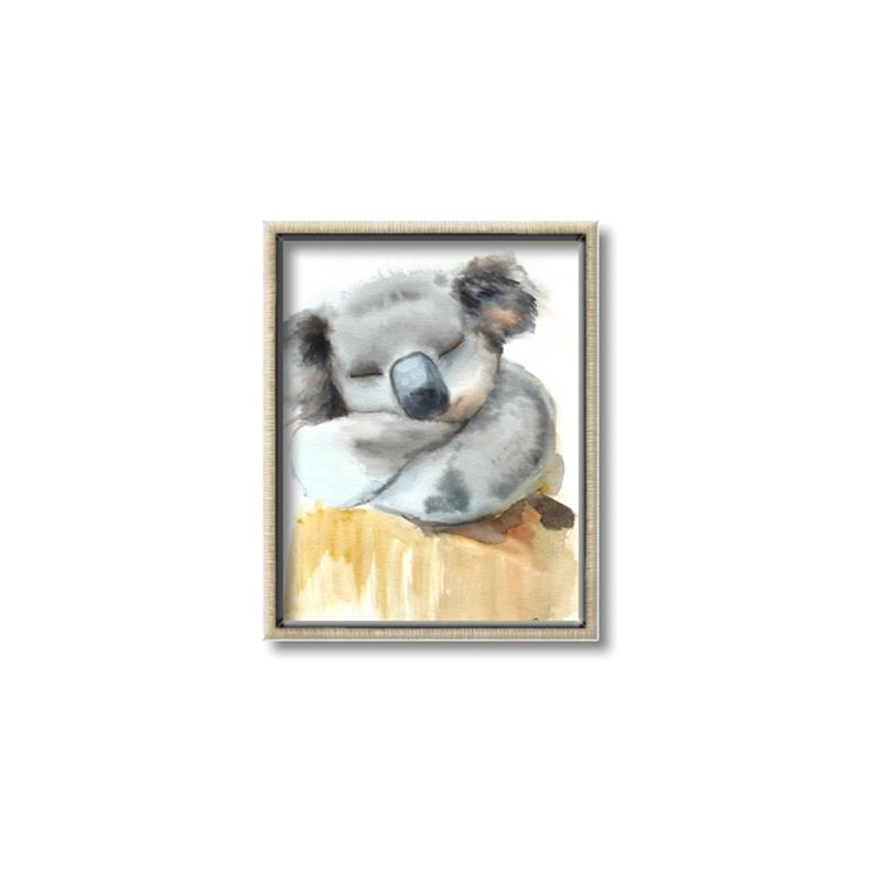 Picture of Sleeping Koala II  _GroupedProduct_Rectangle_Portrait_Mini_ _GroupedProduct_Rectangle_Portrait_Canvas_Framed_