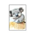 Picture of Sleeping Koala II  _GroupedProduct_Rectangle_Portrait_Mini_ _GroupedProduct_Rectangle_Portrait_Canvas_Framed_