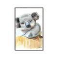 Picture of Sleeping Koala II  _GroupedProduct_Rectangle_Portrait_Mini_ _GroupedProduct_Rectangle_Portrait_Canvas_Framed_