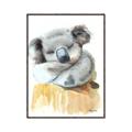 Picture of Sleeping Koala II  _GroupedProduct_Rectangle_Portrait_Mini_ _GroupedProduct_Rectangle_Portrait_Canvas_Framed_