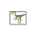 Picture of Green Dino _GroupedProduct_Rectangle_Landscape_Mini_ _GroupedProduct_Rectangle_Landscape_Canvas_Framed_