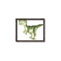 Picture of Green Dino _GroupedProduct_Rectangle_Landscape_Mini_ _GroupedProduct_Rectangle_Landscape_Canvas_Framed_