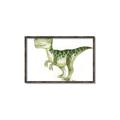Picture of Green Dino _GroupedProduct_Rectangle_Landscape_Mini_ _GroupedProduct_Rectangle_Landscape_Canvas_Framed_
