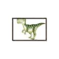 Picture of Green Dino _GroupedProduct_Rectangle_Landscape_Mini_ _GroupedProduct_Rectangle_Landscape_Canvas_Framed_