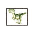 Picture of Green Dino _GroupedProduct_Rectangle_Landscape_Mini_ _GroupedProduct_Rectangle_Landscape_Canvas_Framed_