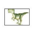 Picture of Green Dino _GroupedProduct_Rectangle_Landscape_Mini_ _GroupedProduct_Rectangle_Landscape_Canvas_Framed_
