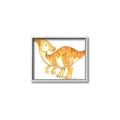 Picture of Yellow Dino _GroupedProduct_Rectangle_Landscape_Mini_ _GroupedProduct_Rectangle_Landscape_Canvas_Framed_