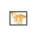 Picture of Yellow Dino _GroupedProduct_Rectangle_Landscape_Mini_ _GroupedProduct_Rectangle_Landscape_Canvas_Framed_