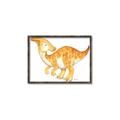 Picture of Yellow Dino _GroupedProduct_Rectangle_Landscape_Mini_ _GroupedProduct_Rectangle_Landscape_Canvas_Framed_