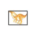 Picture of Yellow Dino _GroupedProduct_Rectangle_Landscape_Mini_ _GroupedProduct_Rectangle_Landscape_Canvas_Framed_