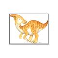 Picture of Yellow Dino _GroupedProduct_Rectangle_Landscape_Mini_ _GroupedProduct_Rectangle_Landscape_Canvas_Framed_