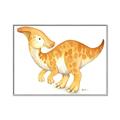 Picture of Yellow Dino _GroupedProduct_Rectangle_Landscape_Mini_ _GroupedProduct_Rectangle_Landscape_Canvas_Framed_