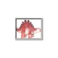 Picture of Red Dino _GroupedProduct_Rectangle_Landscape_Mini_ _GroupedProduct_Rectangle_Landscape_Canvas_Framed_