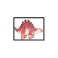 Picture of Red Dino _GroupedProduct_Rectangle_Landscape_Mini_ _GroupedProduct_Rectangle_Landscape_Canvas_Framed_