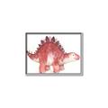 Picture of Red Dino _GroupedProduct_Rectangle_Landscape_Mini_ _GroupedProduct_Rectangle_Landscape_Canvas_Framed_