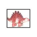Picture of Red Dino _GroupedProduct_Rectangle_Landscape_Mini_ _GroupedProduct_Rectangle_Landscape_Canvas_Framed_