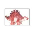 Picture of Red Dino _GroupedProduct_Rectangle_Landscape_Mini_ _GroupedProduct_Rectangle_Landscape_Canvas_Framed_