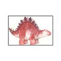 Picture of Red Dino _GroupedProduct_Rectangle_Landscape_Mini_ _GroupedProduct_Rectangle_Landscape_Canvas_Framed_