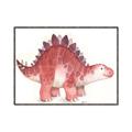 Picture of Red Dino _GroupedProduct_Rectangle_Landscape_Mini_ _GroupedProduct_Rectangle_Landscape_Canvas_Framed_
